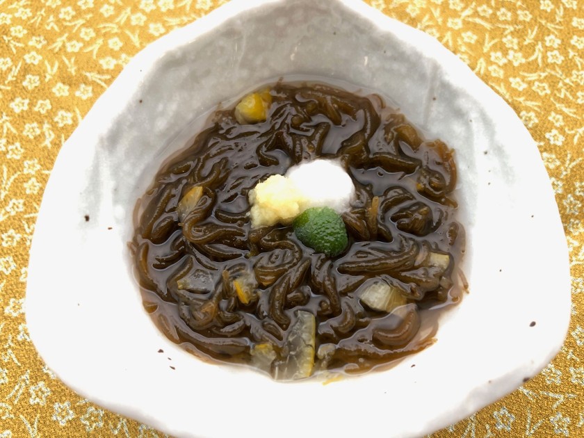 柚子もずく