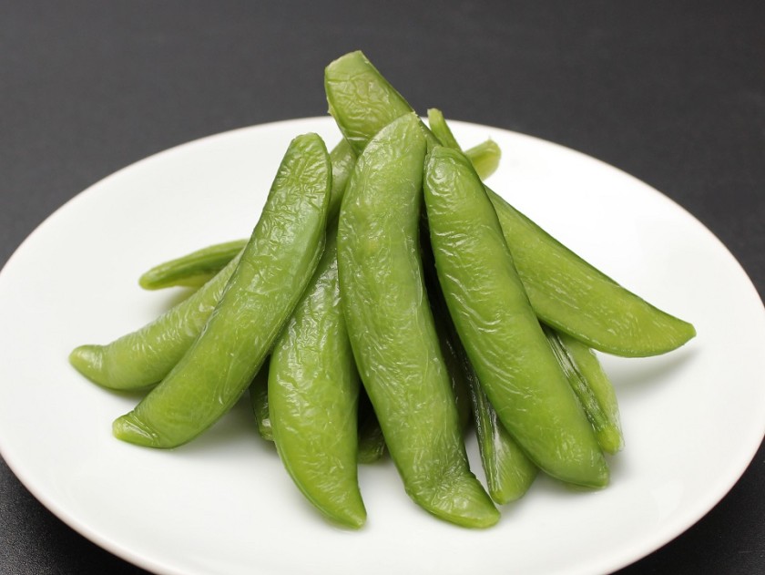 スナップエンドウ浸し
