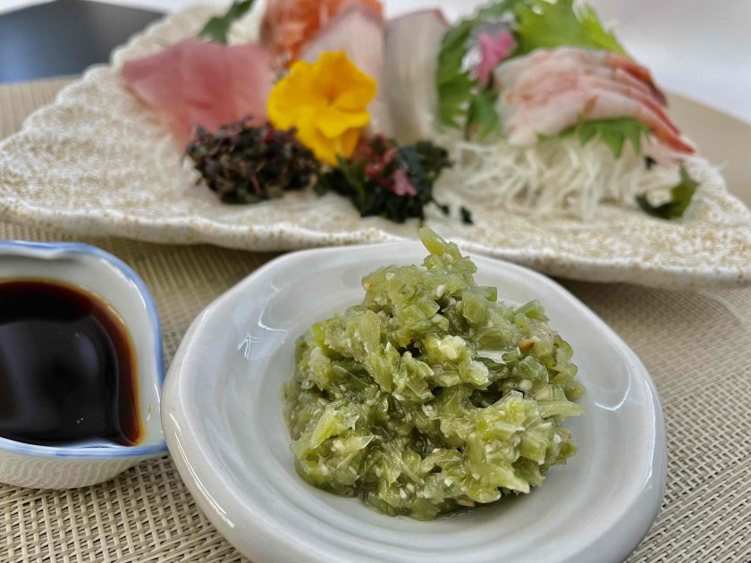安曇野産　塩だれわさび
